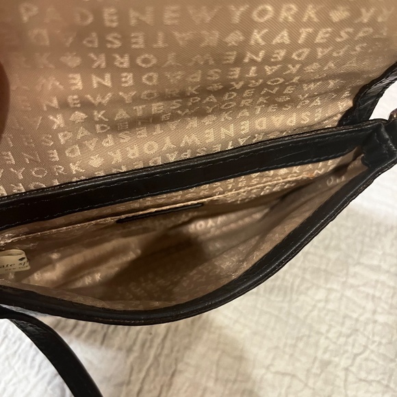 KATE SPADE #42317 Black Leather Small Crossbody Bag - Picture 7 of 9